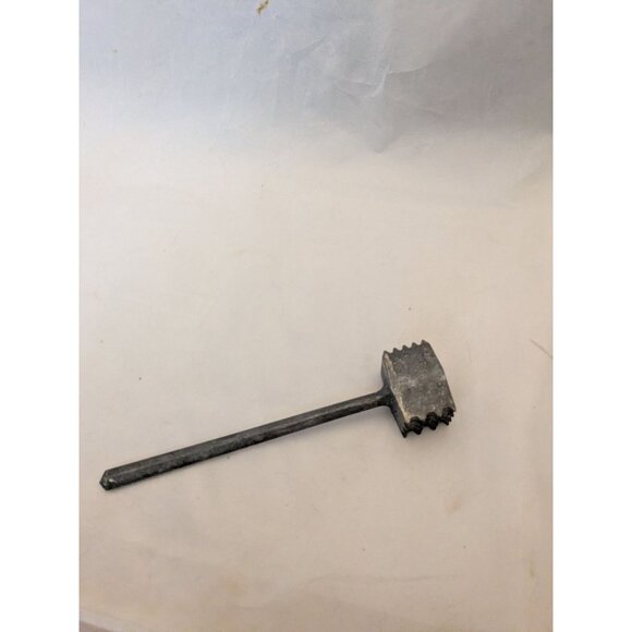 Ekco #1 Aluminum Meat Tenderizer Double Textured Sides 8" Taiwan - Picture 5 of 8